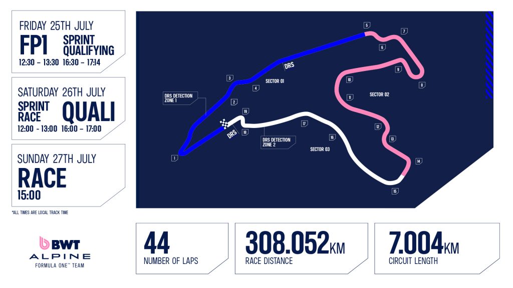 Pirelli F1 tyre compounds for the Belgium GP 2025: C4 Soft, C3 Medium, and C1 Hard.