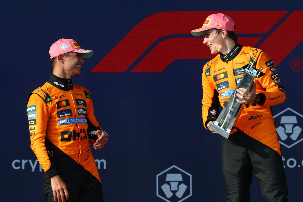 Norris and Piastri - papaya Rules