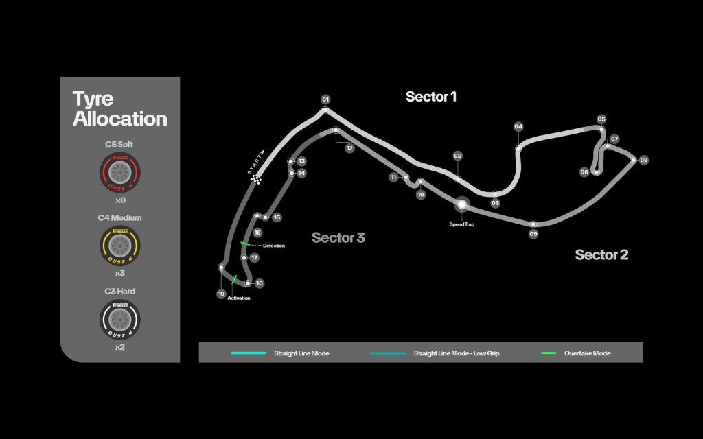 Track layout for Monaco GP 2026