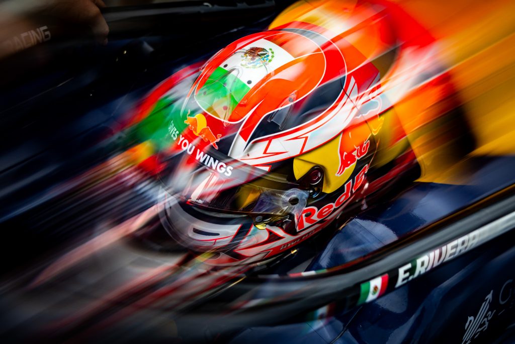 Ernesto Rivera, winner on Sunday at Spa