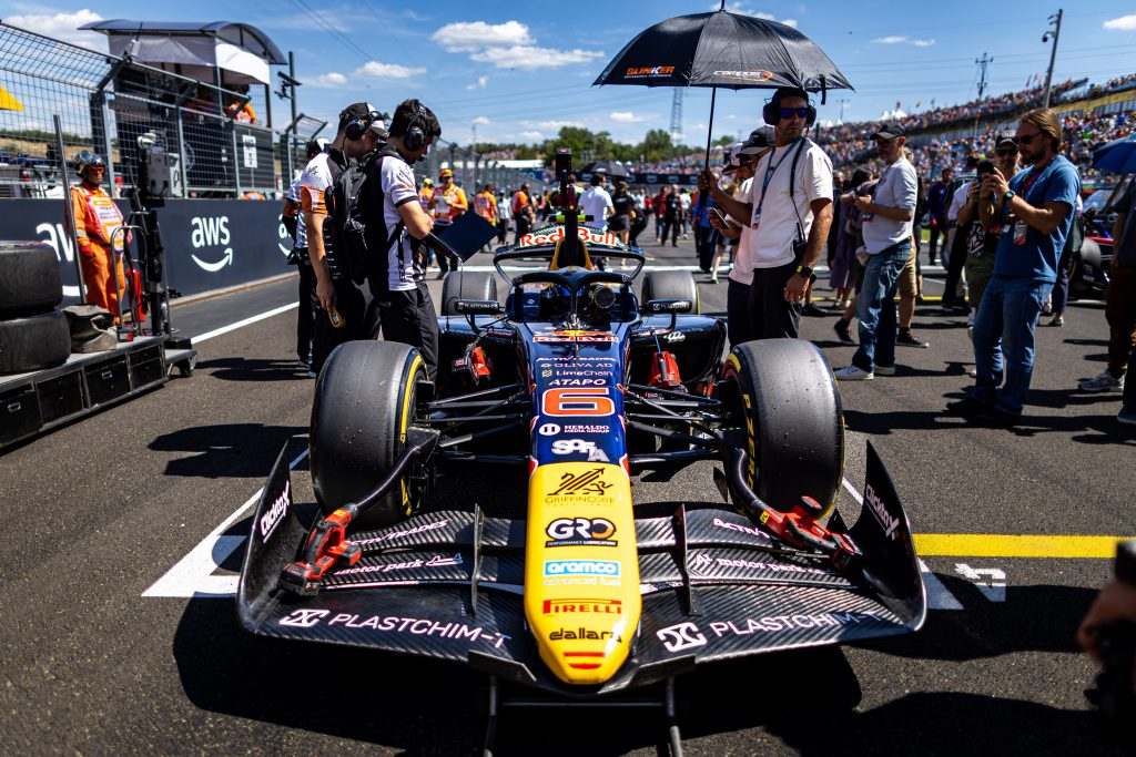 F2 championship leader - Nikola Tsolov Budapest