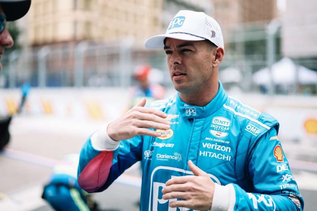 Scott McLaughlin at the Freedom 250